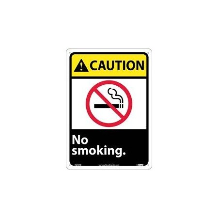 CAUTION, NO SMOKING WGRAPHIC, CGA3P